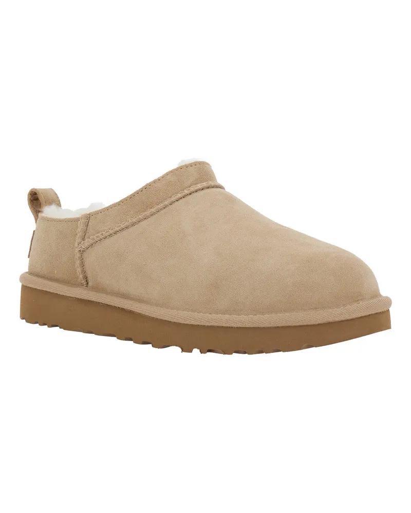 UGG Women's Boots W Classic Micro Beige Leather Beige