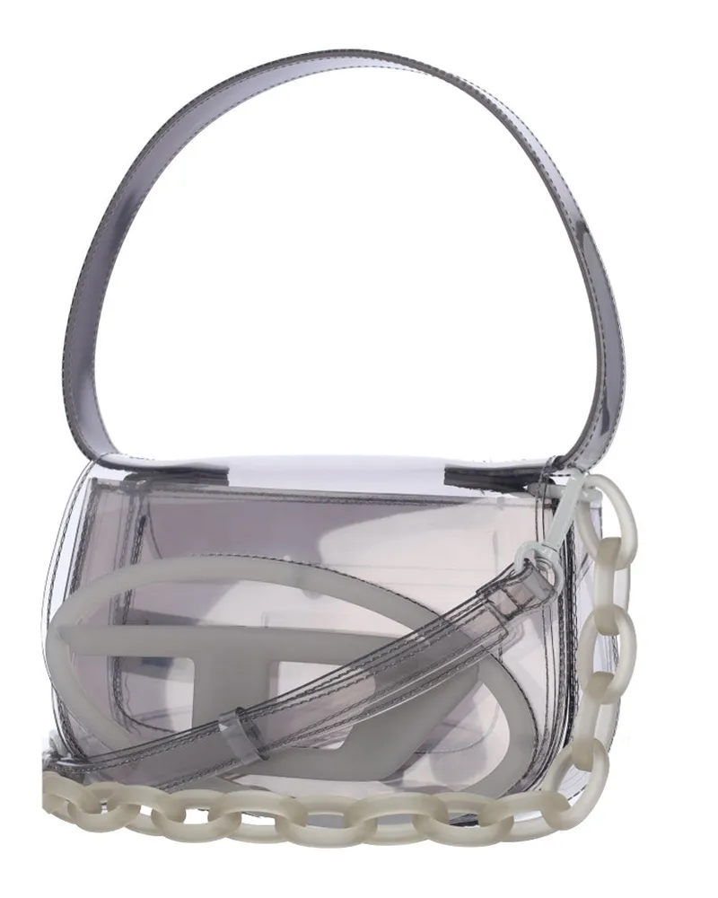 Diesel Women's Bags Grey Thermoplastic Polyurethane Gray