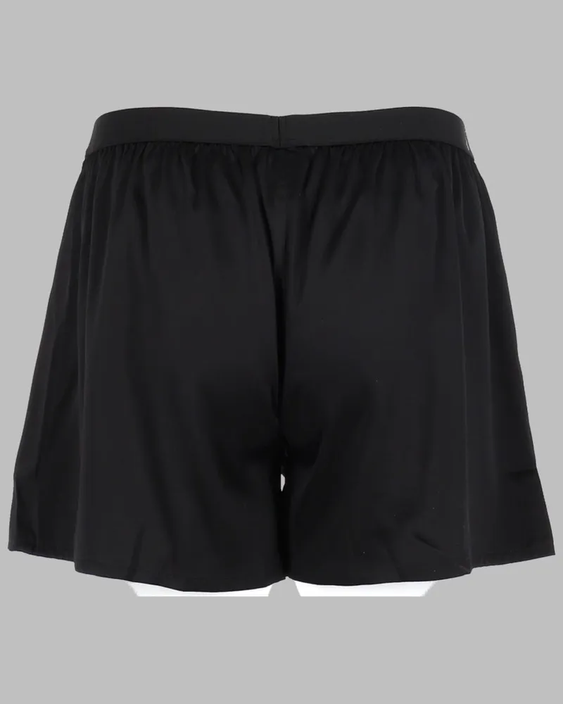 Maison Margiela Silk Stretch Boxers — Black Black