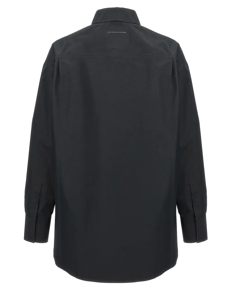 Maison Margiela Women's Black Polyester Blouse Black
