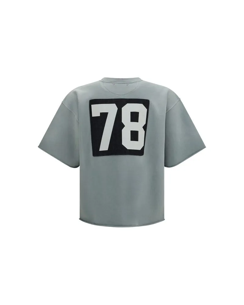 Golden Goose Men's Bicolor Cotton Sweatshirt Clothing Gray