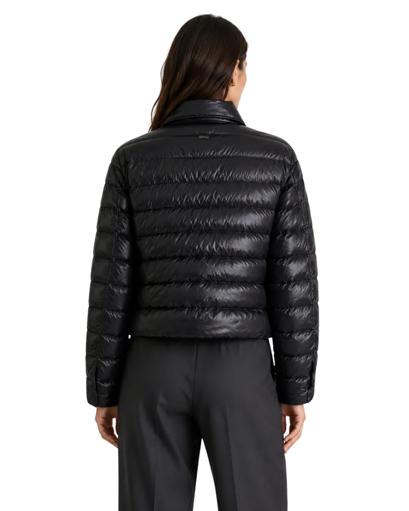 Herno Women's Puffer Jacket Black Polyamide Black