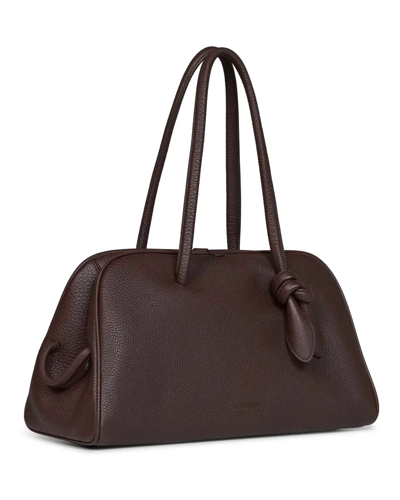 Jacquemus Bowling Bag — Brown Brown