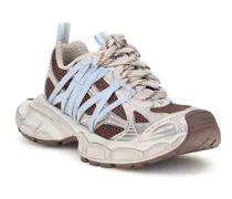 Women's Multicolor Polyurethane Athletic Sneakers