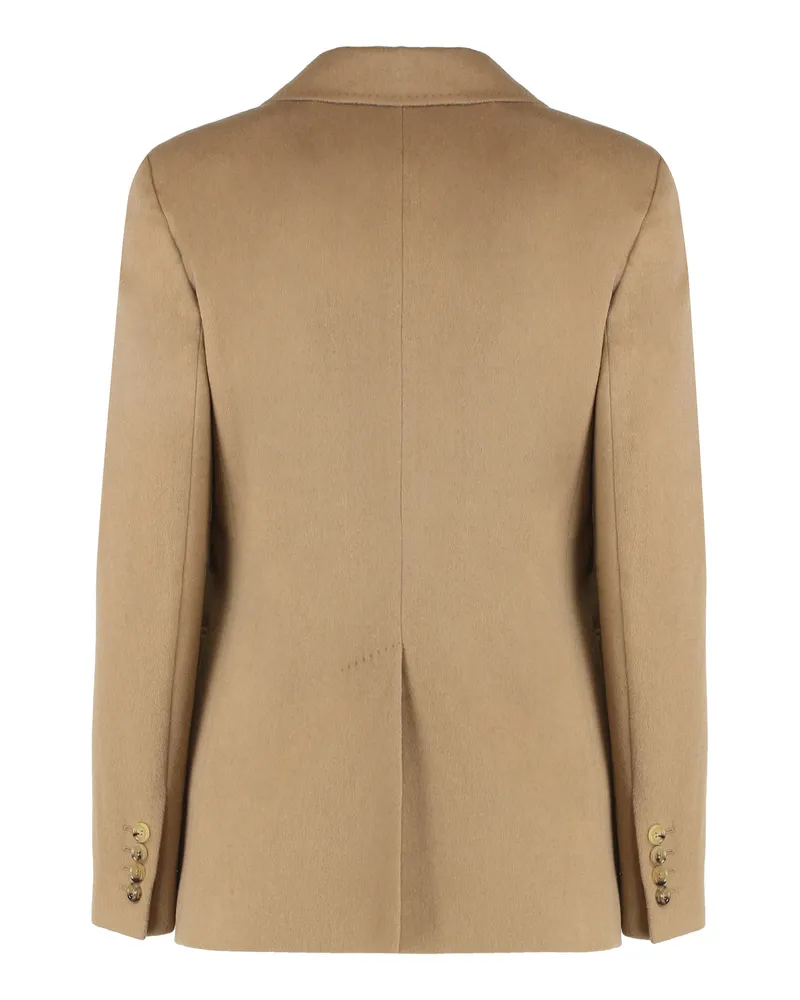 Max Mara Women's Camel Fabric Blazer Blazers Jacket Camel