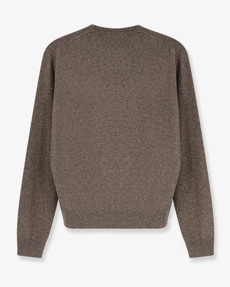 Loro Piana Women's Cashmere Sweater Mélange Brown Brown