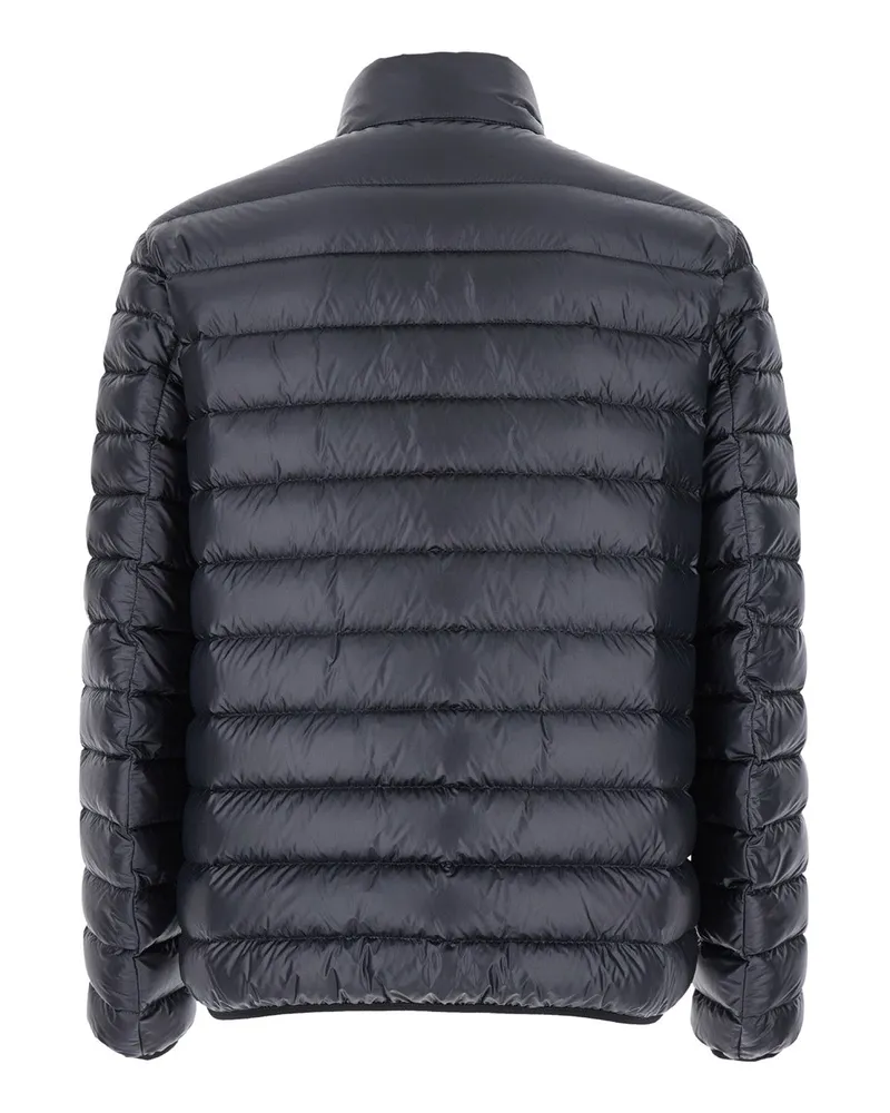 Givenchy Men's Black High Neck Down Jacket With Logo Detail Polyamide Padded Black