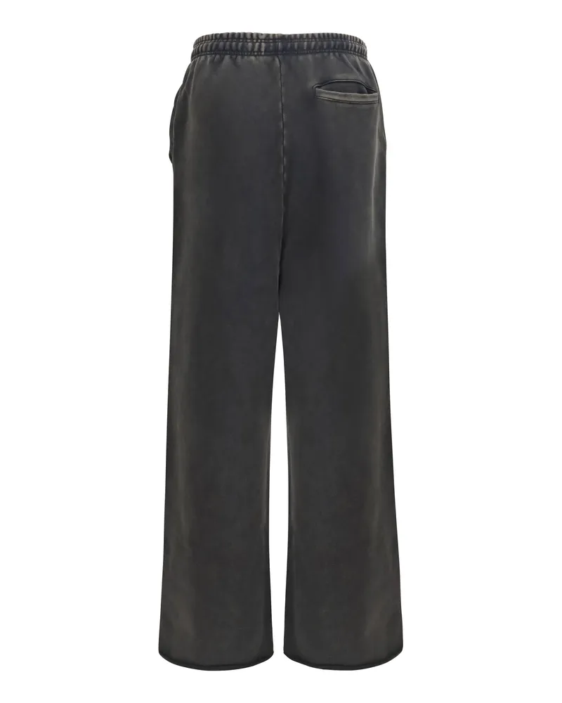 Entire Studios Heavy Cotton Fleece Joggers — Black Black