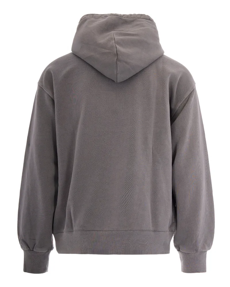 Carhartt WIP Men Hooded Sweatshirt Yosemite Cotton Sweatshirts Sweater Gray