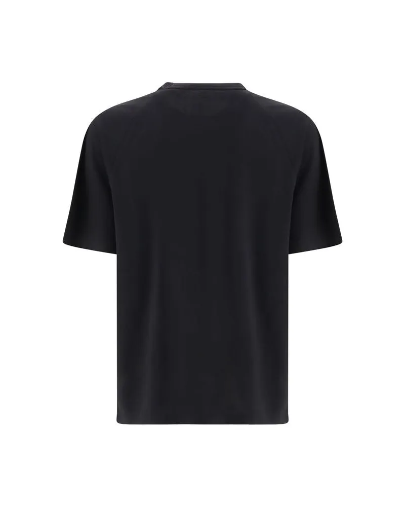 Y-3 3-Stripe Lyocell T-Shirt — Black Black