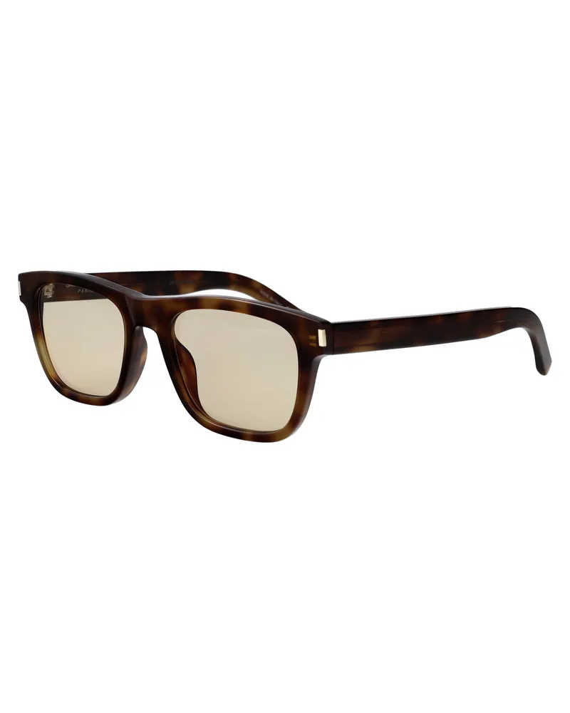 Saint Laurent Women's Sunglasses Sl819 Havana Brown Acetate Brown
