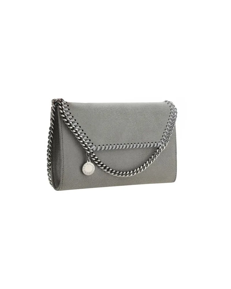 Stella McCartney Women's Gray Polyester Shoulder Bag Grey