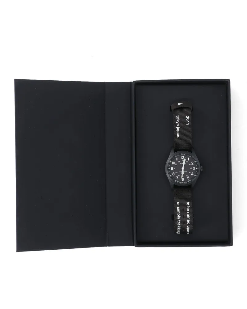 and wander Men's Accessories Black Stainless Steel Black