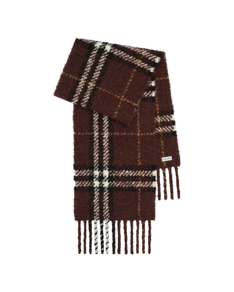 Burberry Chck Scarf — Brown Brown