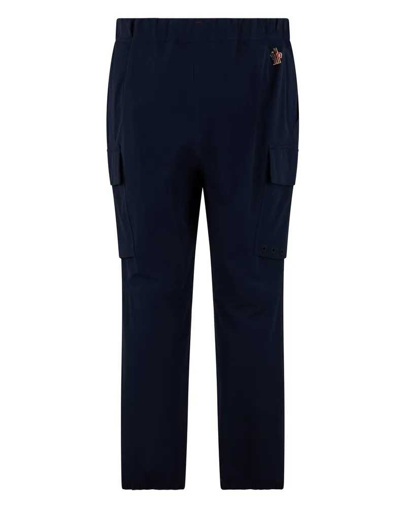 Moncler Men's Trousers Technical Blue Polyamide Navy