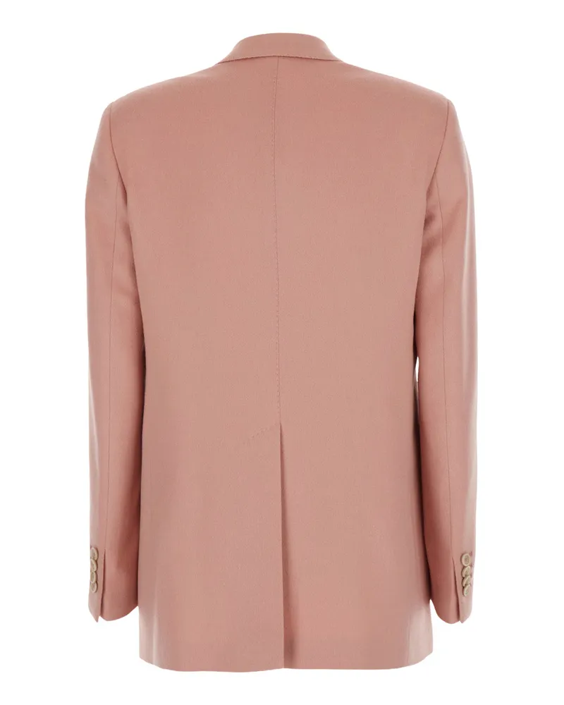 Tagliatore Cashmere Blazer — Pink Pink