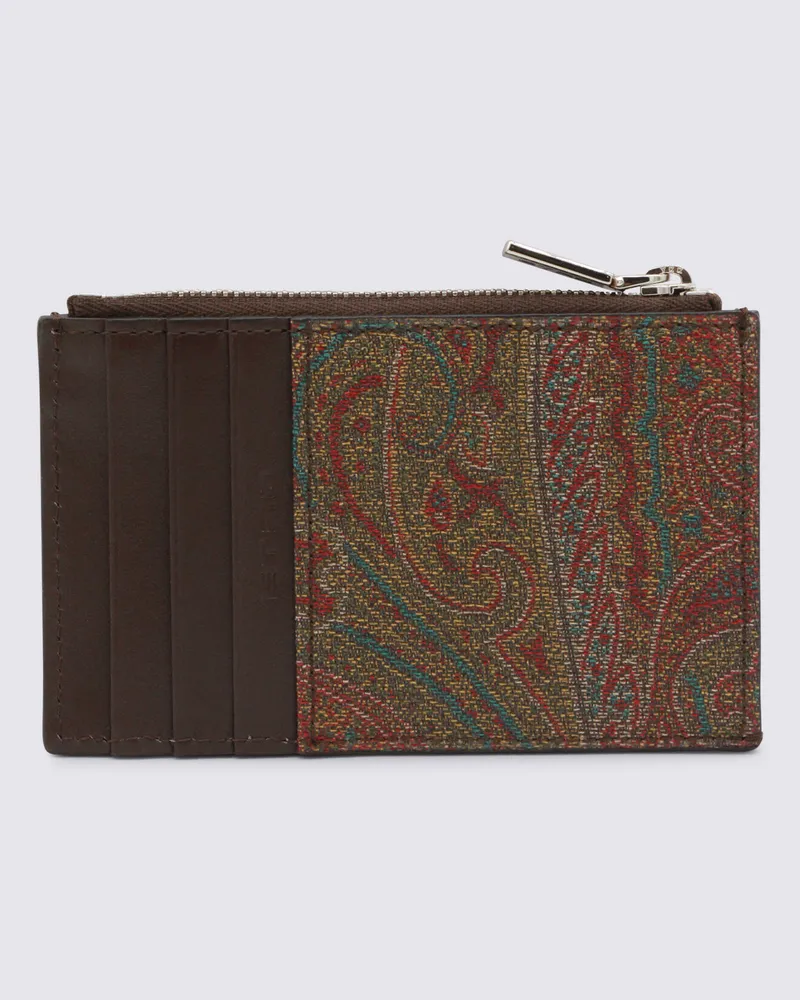 Etro Men's Wallets Arnica _co Pl Brown