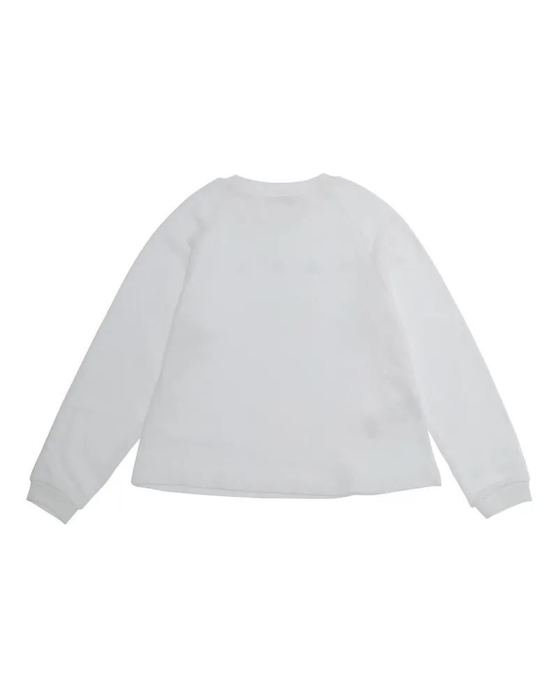 Marni Girls Sweatshirt M02016m00shms375f White Cotton Hoods & Sweatshirts White
