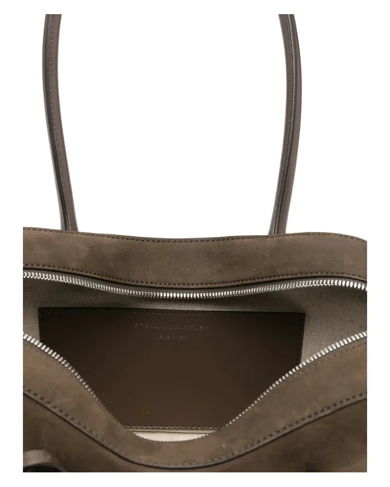 Stella McCartney Padded Nylon Tote Bag — Brown Brown