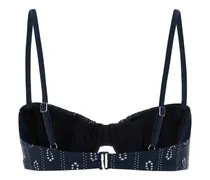 Women's Printed Stretch Nylon Bikini Top 401 Costumi Da Bagno Swimwear