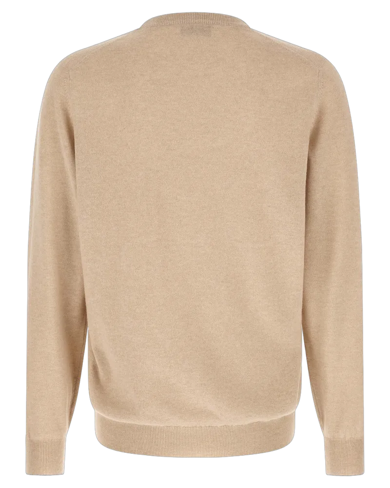 Brunello Cucinelli Men's Beige Cashmere Cardigan Clothing Beige
