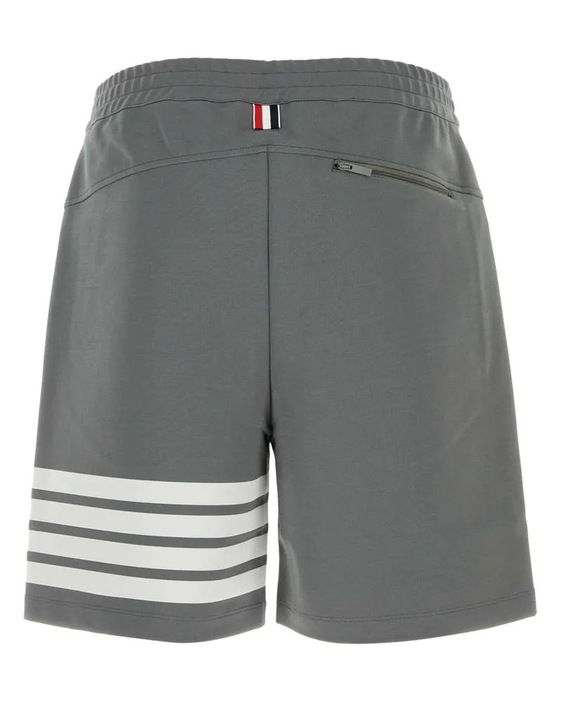 Thom Browne Mjq237aj0242 035 Medgrey Viscose Polyamide Elastane Bermuda Short Gray