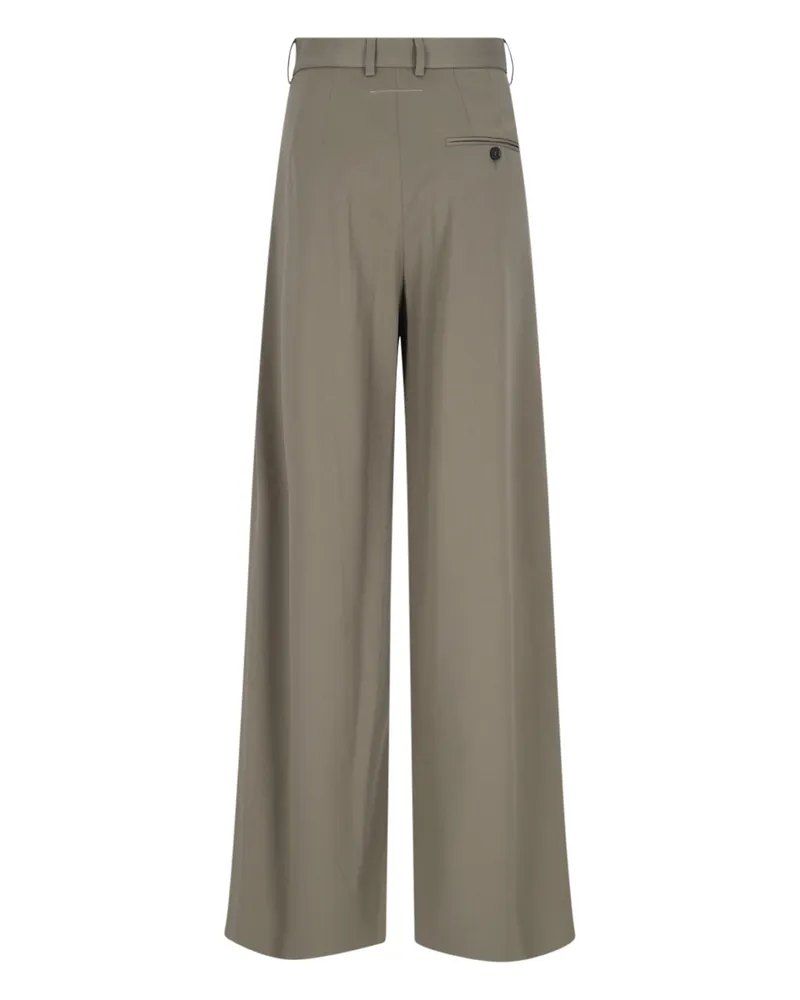 Maison Margiela Women's Trousers Green Green