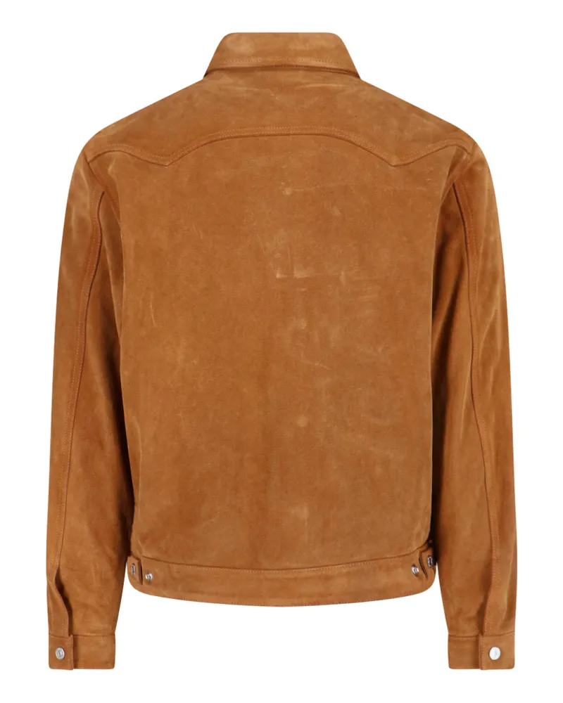 Dsquared2 Men's Jackets Brown Polyurethane Brown