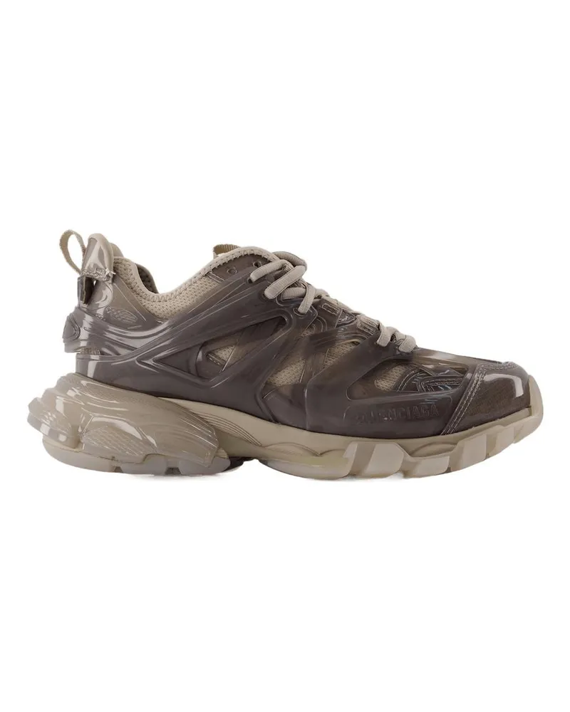 Balenciaga Women's Track Jelly Sneaker Beige Synthetic Beige