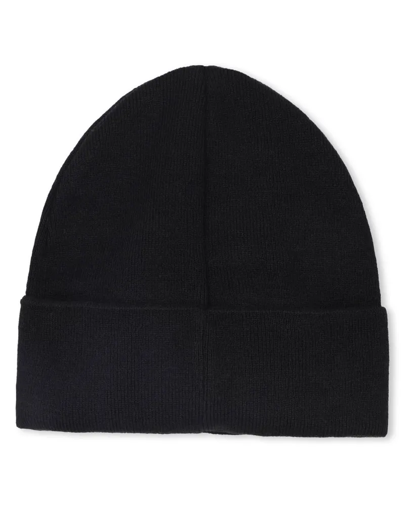 HUGO BOSS J52617K_09B Wool-Blend Beanie — Black Black