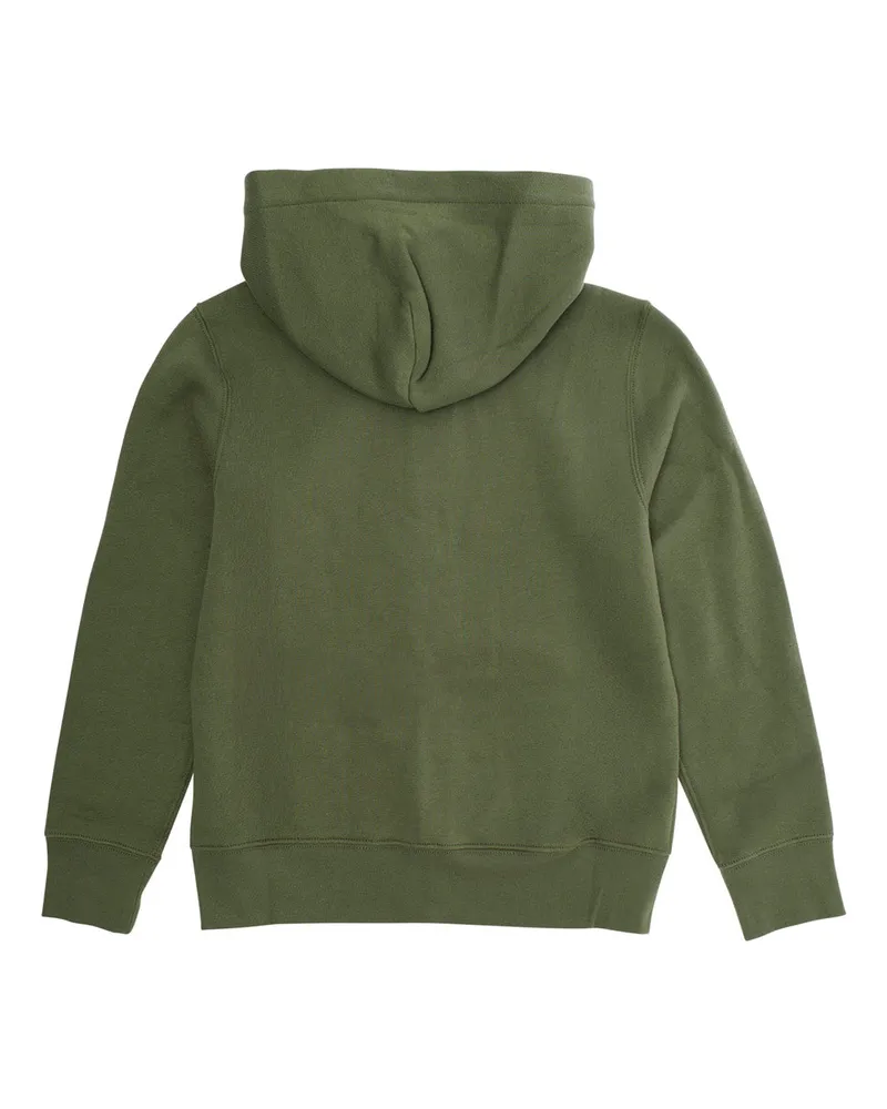 Ralph Lauren Embroidered Pony Logo Hoodie — Green Green