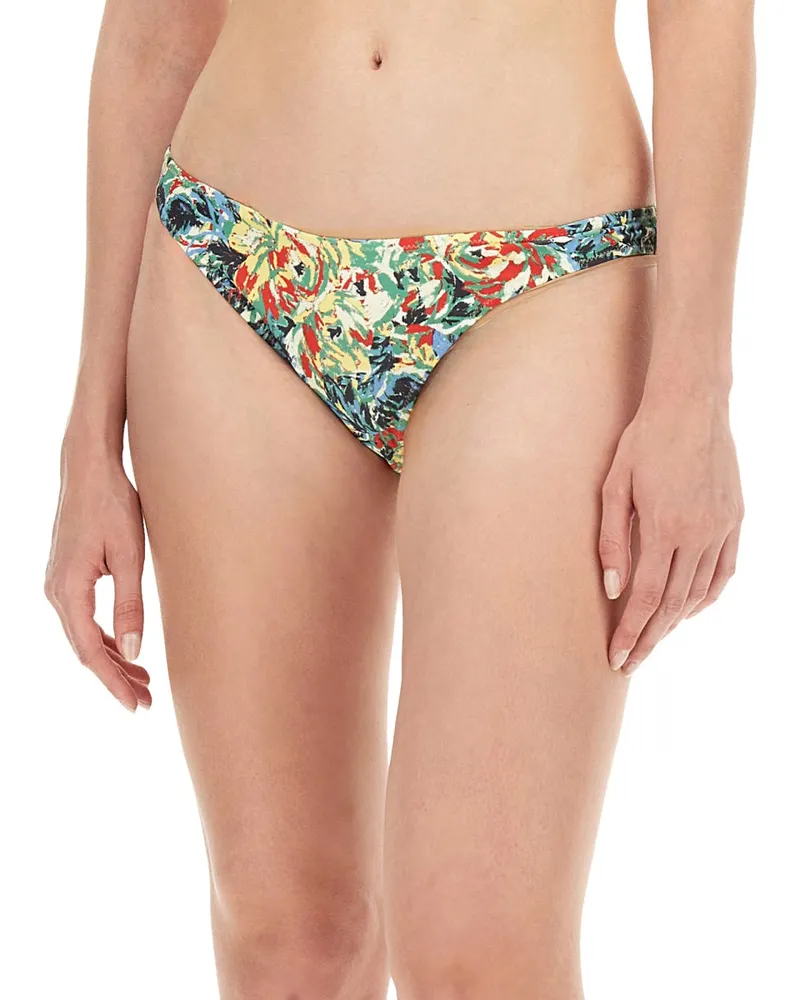 Ganni Recycled Polyamide Swim Briefs — Multicolor Multicolor