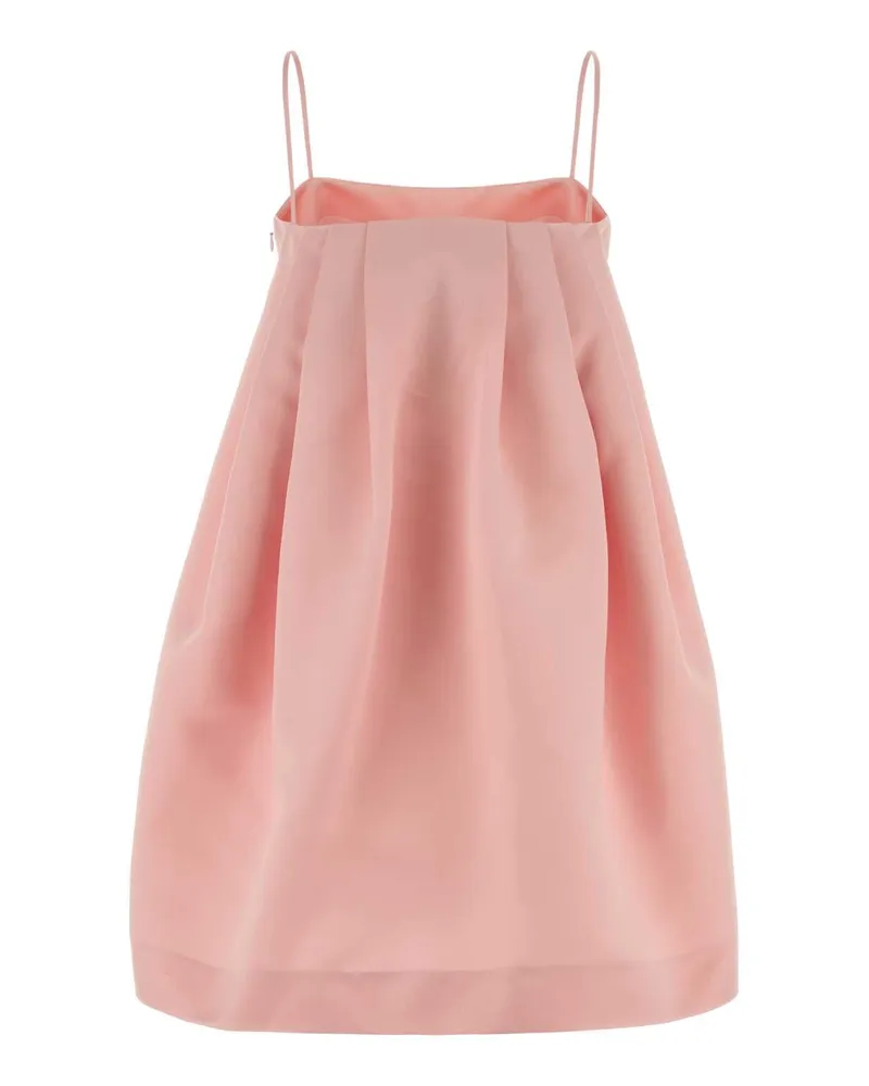 Givenchy Sliced Cape Mini Dress — Pink Pink