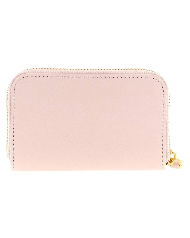 Valentino Garavani Women's Multicolor Calfskin Cardholder Accessory Pink