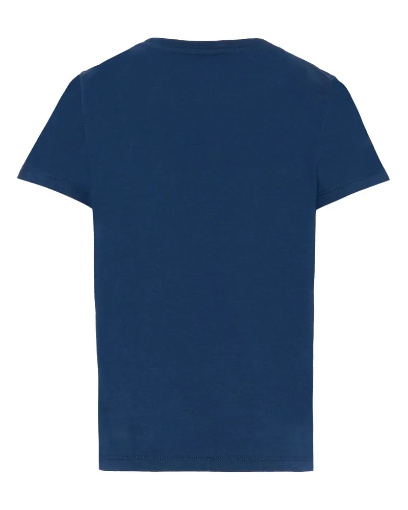 Gucci Logo Print T-Shirt — Blue Blue