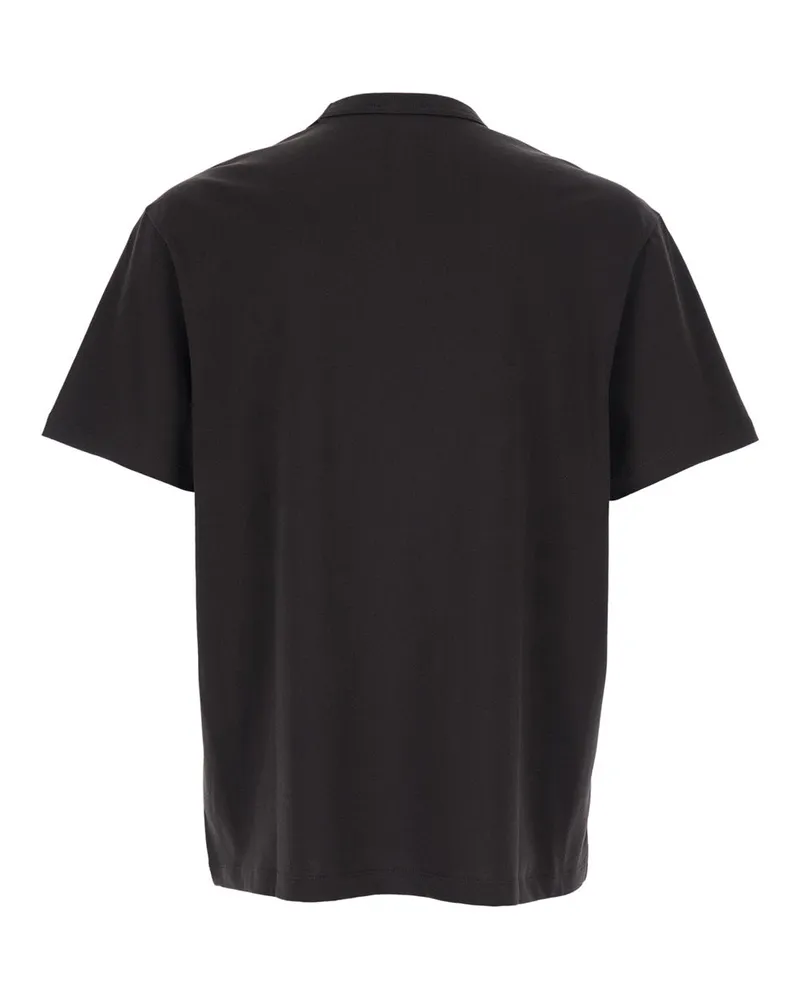 A.P.C. Men's Crew Neck T-Shirt Brown Cotton T-Shirts And Polos Black