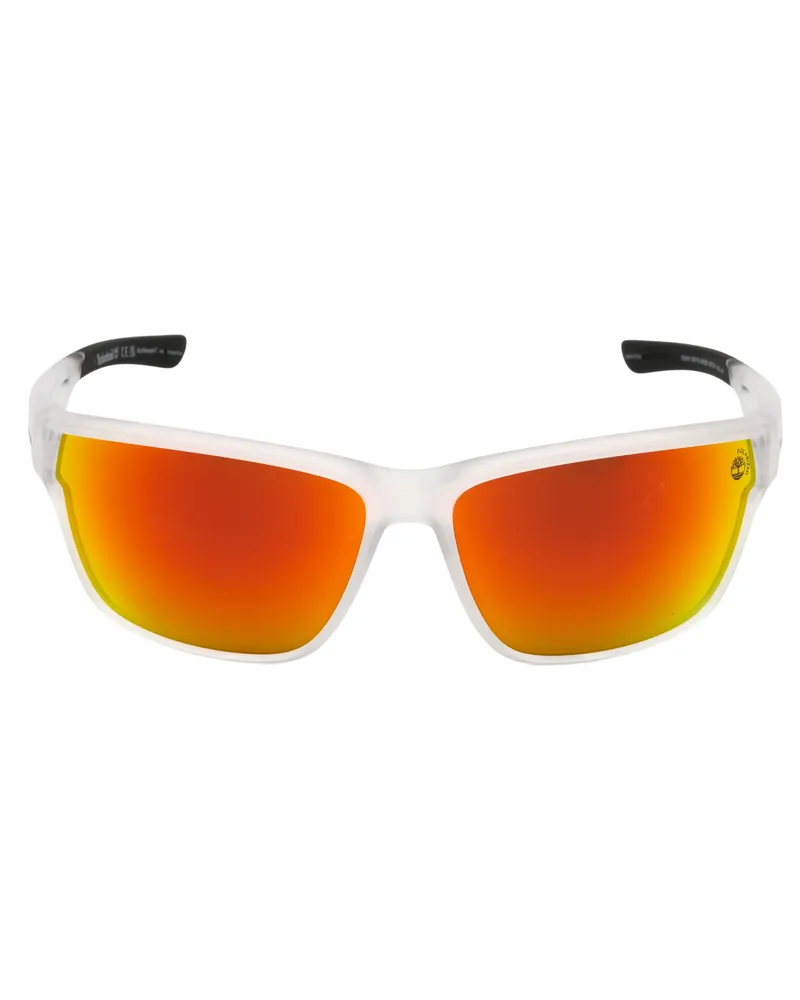 Timberland Men's Tb00001 Sunglasses Clear White