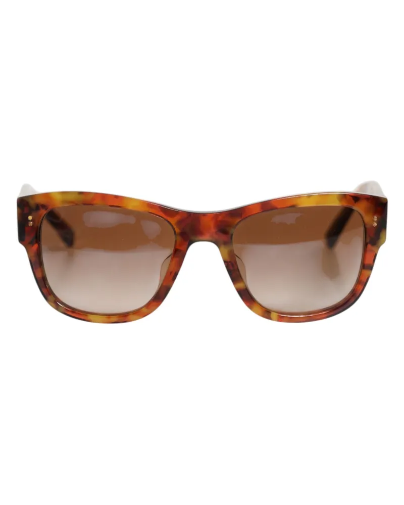 Dolce & Gabbana Women's Dg4338f Brown Havana Full Rim Round Lenses Sunglasses 100 Brown