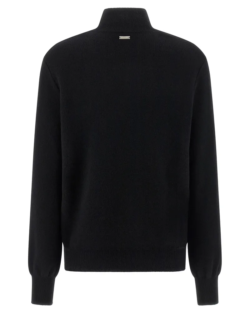 Ferragamo Women Black Virgin Wool Cardigan Clothing Black