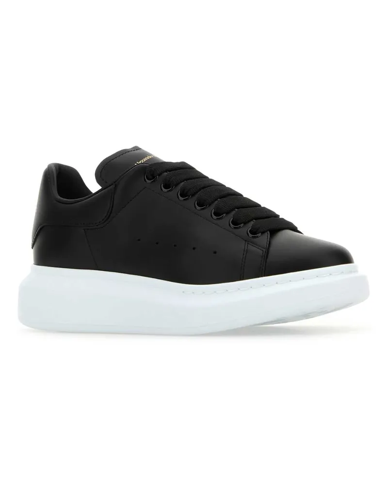 Alexander McQueen Black Sneaker Method Calf-Method C Calf/method Black
