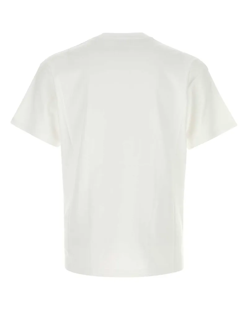 Givenchy Men's White Cotton T-Shirt Exterior White