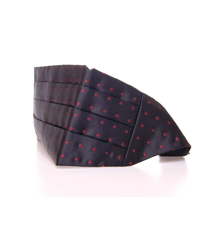 Dolce & Gabbana Men's Black Waist Tuxedo Smoking Belt Cummerbund Silk Black