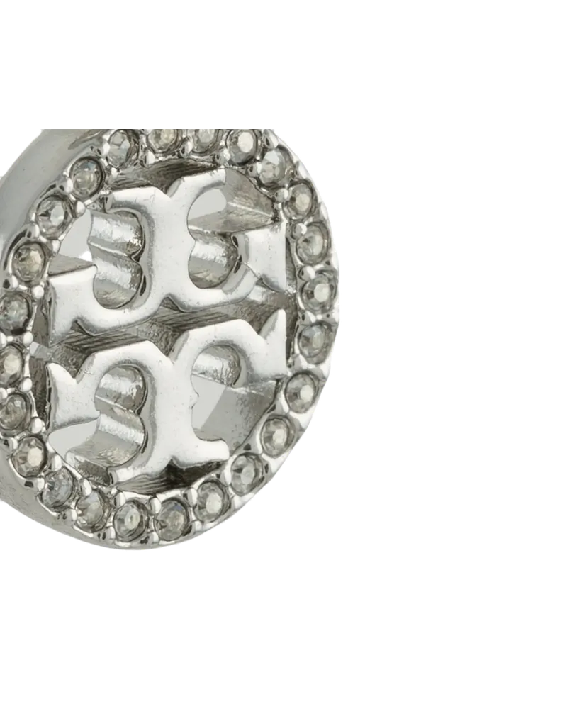 Tory Burch Miller Earrings — Silver Silver