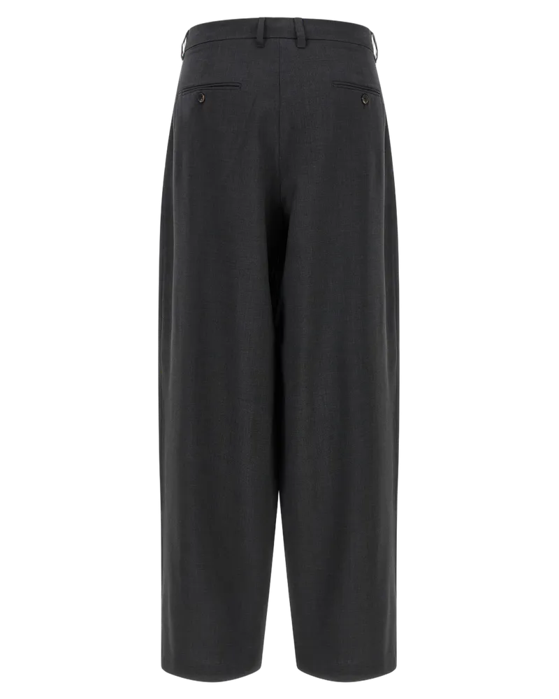 Max Mara Women's Gray Wool Dress Pants Gray