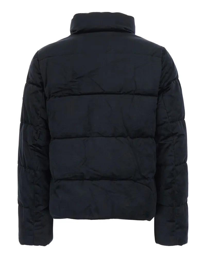 Ralph Lauren Insulated Polyester Puffer Down Jacket — Black Black