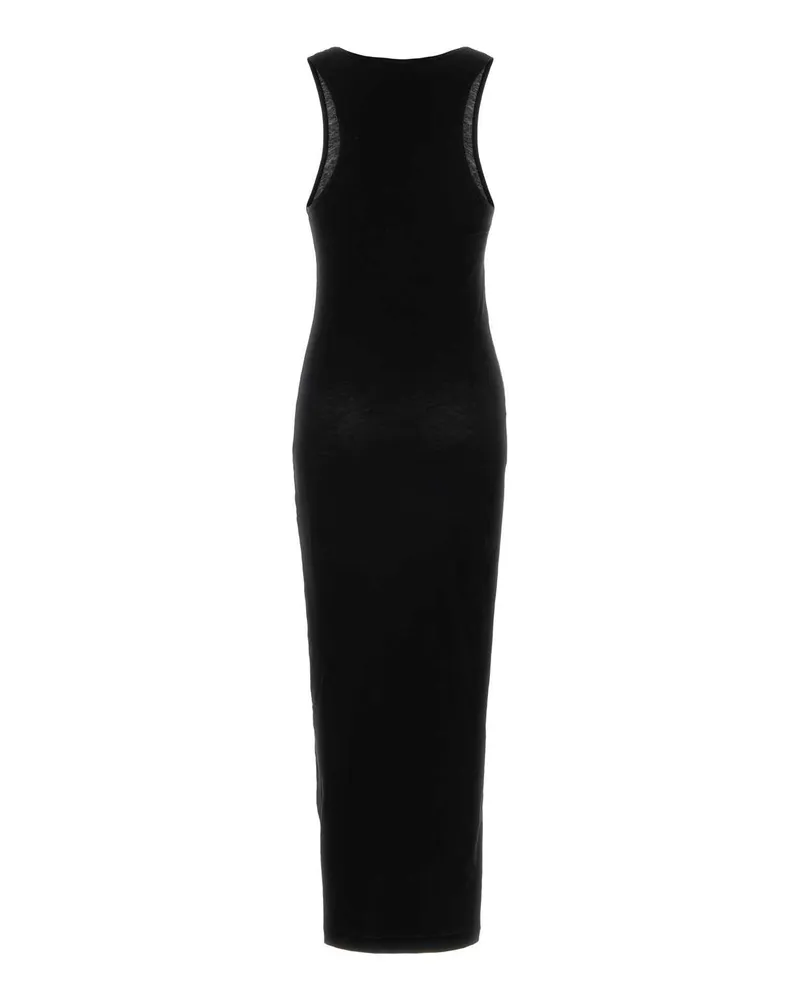 Entire Studios Women's Black Stretch Cotton Dress Exterior: Elastane Maglieria Black