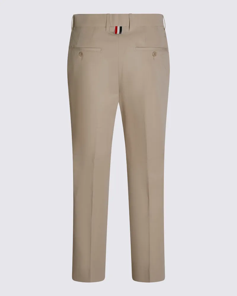 Thom Browne Women's Trousers Beige _100 % Co Beige