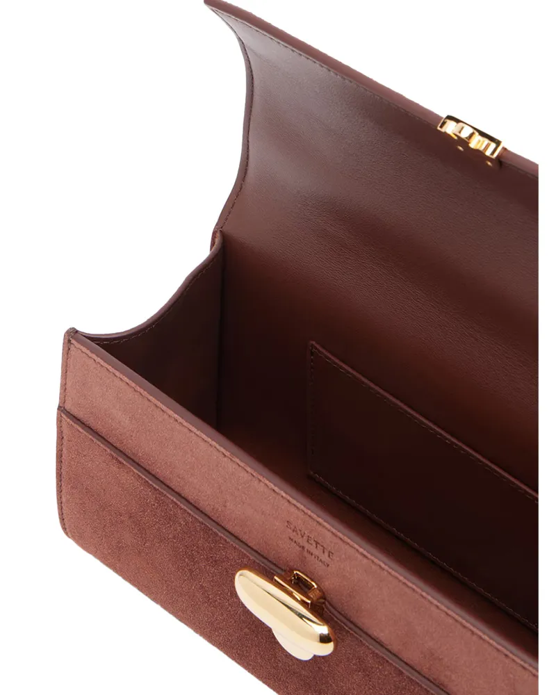 SAVETTE Symmetry Pochette — Brown Brown