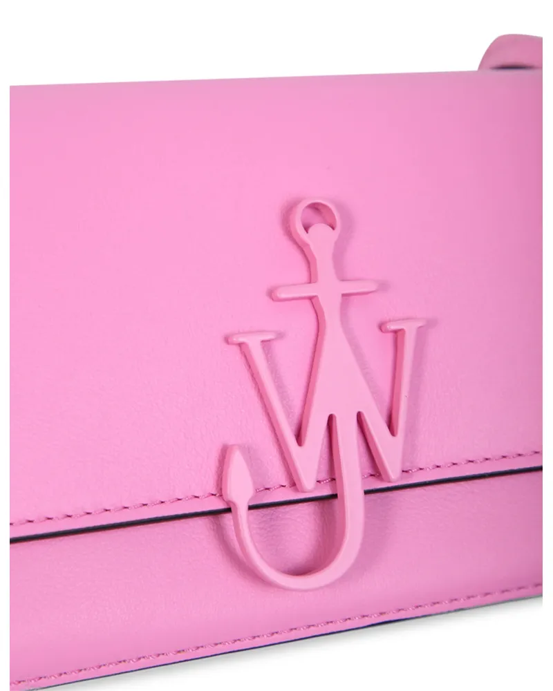 J.W.Anderson Women's Anchor Logo Chain Baguette Shoulder Bag Pink Pink