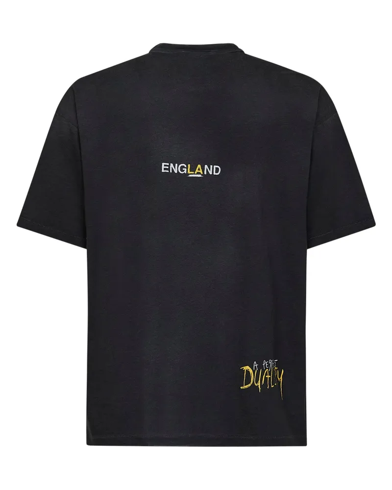 REPRESENT Enemy Print T-Shirt — Black Black